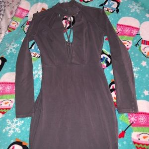 Gray Dress